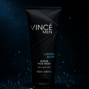 Vince Whitening Scrub Face Wash Men